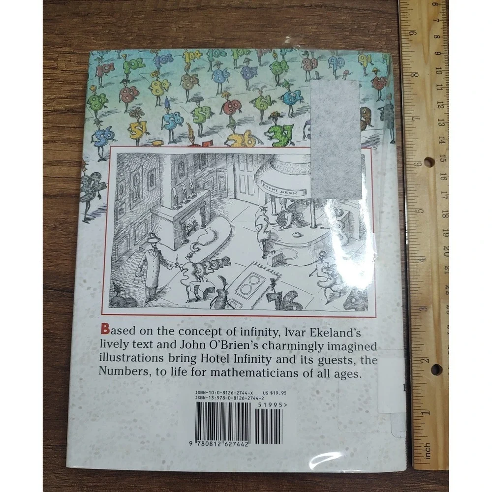 The Cat in Numberland by Ekeland Hard Cover Children's Book M160